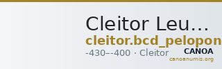 Cleitor Leu 96 (2006, BCD) 1418 — CANOA