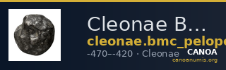 Cleonae BMC Cleonae 1-5 — CANOA