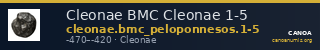 Cleonae BMC Cleonae 1-5 — CANOA