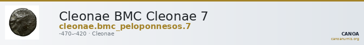 Cleonae BMC Cleonae 7 — CANOA