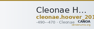 Cleonae Hoover 2011 762 — CANOA