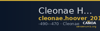Cleonae Hoover 2011 762 — CANOA