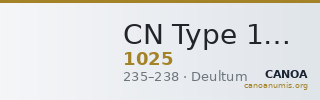 CN Type 1025 — CANOA