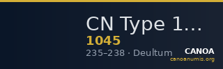 CN Type 1045 — CANOA