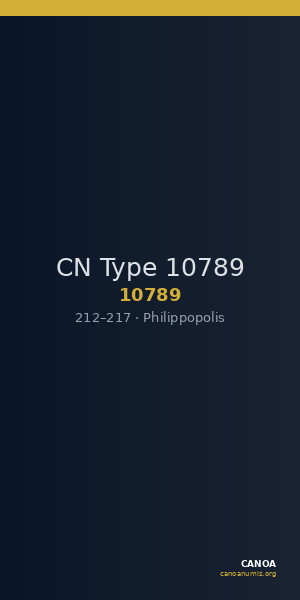 CN Type 10789 — CANOA