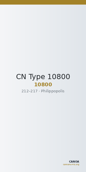 CN Type 10800 — CANOA