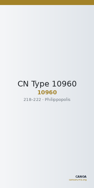 CN Type 10960 — CANOA