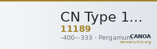 CN Type 11189 — CANOA