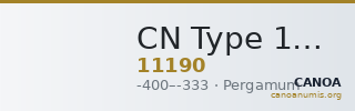 CN Type 11190 — CANOA