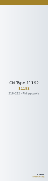 CN Type 11192 — CANOA