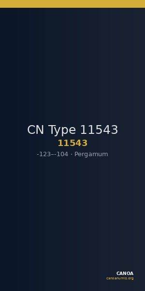 CN Type 11543 — CANOA