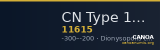 CN Type 11615 — CANOA