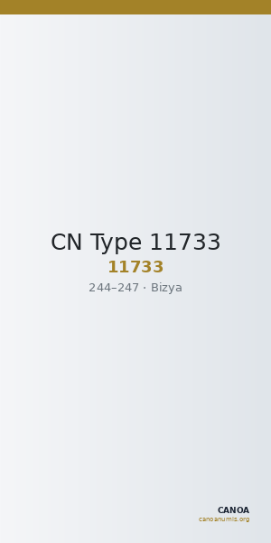 CN Type 11733 — CANOA