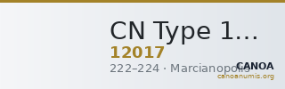 CN Type 12017 — CANOA