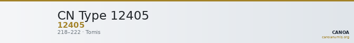 CN Type 12405 — CANOA