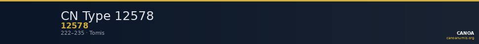 CN Type 12578 — CANOA