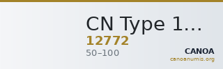 CN Type 12772 — CANOA