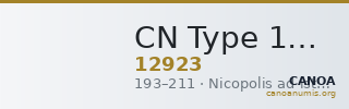 CN Type 12923 — CANOA