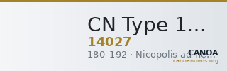 CN Type 14027 — CANOA