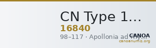 CN Type 16840 — CANOA