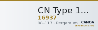 CN Type 16937 — CANOA