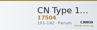 CN Type 17504 — CANOA