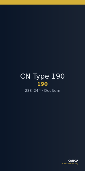 CN Type 190 — CANOA