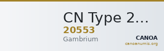 CN Type 20553 — CANOA