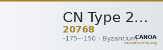 CN Type 20768 — CANOA
