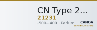 CN Type 21231 — CANOA