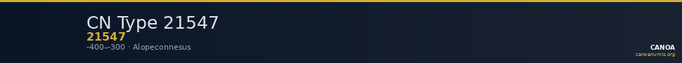 CN Type 21547 — CANOA