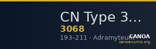 CN Type 3068 — CANOA