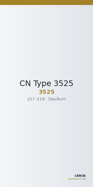 CN Type 3525 — CANOA