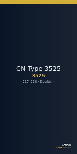 CN Type 3525 — CANOA