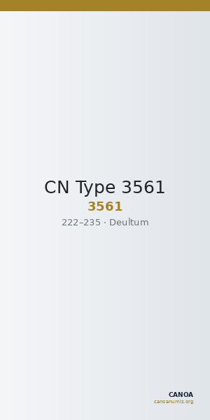 CN Type 3561 — CANOA