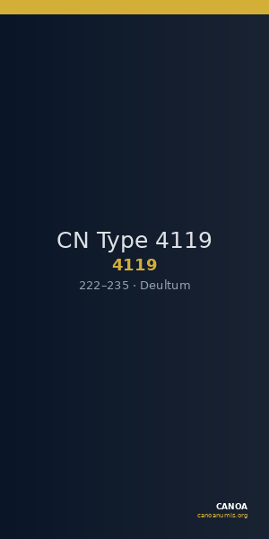 CN Type 4119 — CANOA