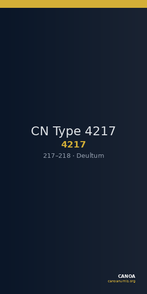 CN Type 4217 — CANOA