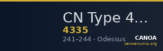 CN Type 4335 — CANOA