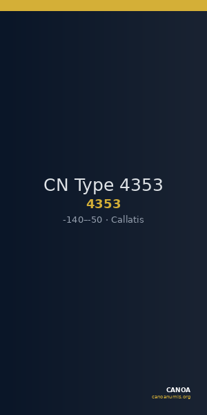 CN Type 4353 — CANOA