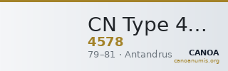 CN Type 4578 — CANOA