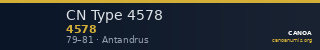 CN Type 4578 — CANOA