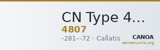 CN Type 4807 — CANOA