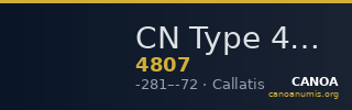 CN Type 4807 — CANOA