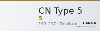 CN Type 5 — CANOA