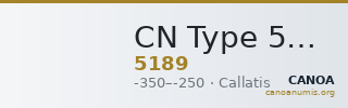 CN Type 5189 — CANOA