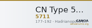 CN Type 5711 — CANOA