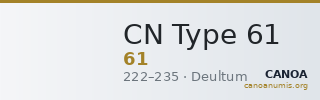 CN Type 61 — CANOA
