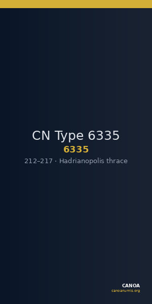 CN Type 6335 — CANOA