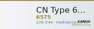 CN Type 6575 — CANOA
