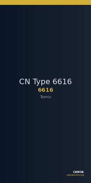 CN Type 6616 — CANOA